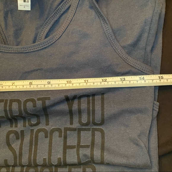 Next Level Racerback Motivational Tank Small - Picture 3 of 5